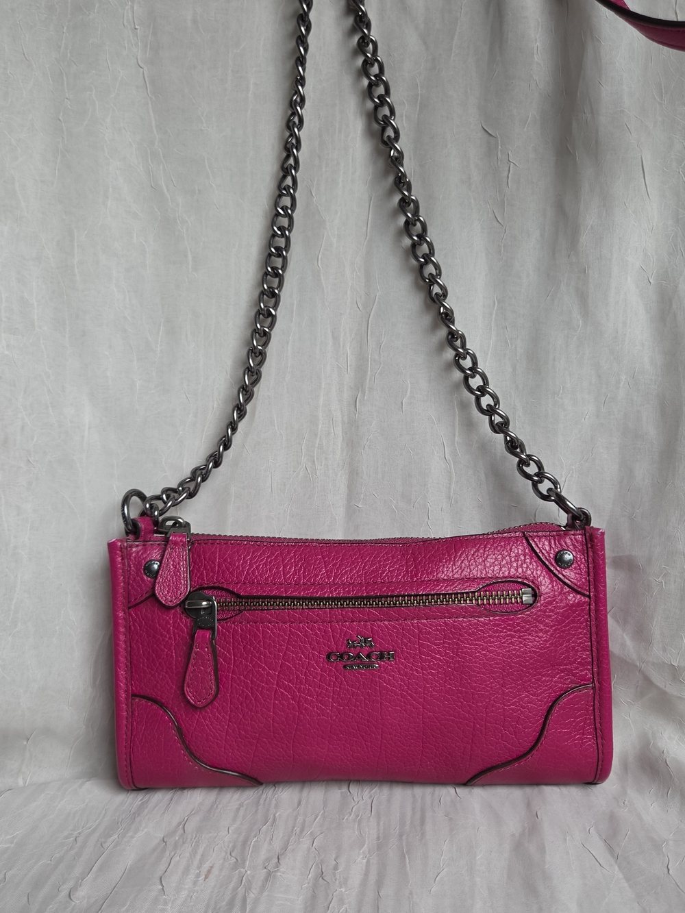 Coach Mickie Crossbody Bag in Grain Leather